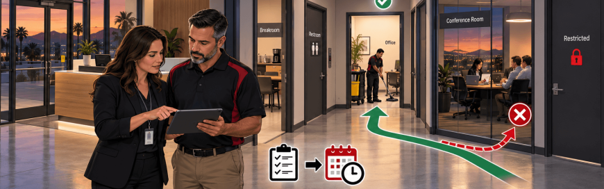 After-Hours Office Cleaning in Valencia: Access Planning