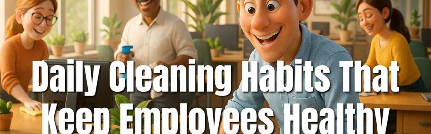 Daily Cleaning Habits That Keep Employees Healthy