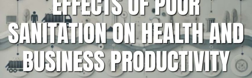 Effects of Poor Sanitation on Health and Business Productivity