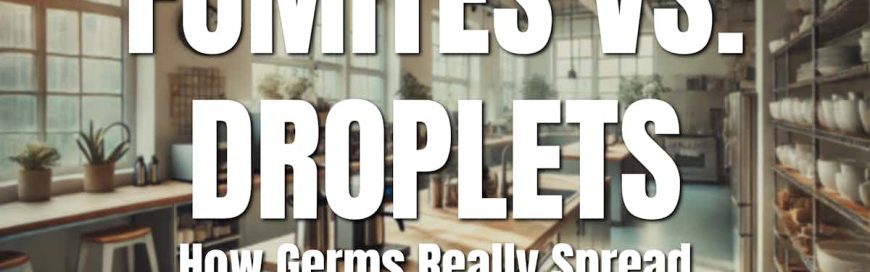 Fomites vs. Droplets: How Germs Really Spread