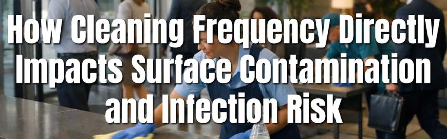 How Cleaning Frequency Directly Impacts Surface Contamination and Infection Risk