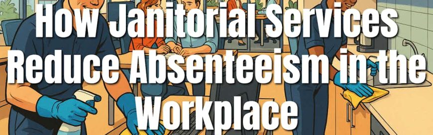 How Janitorial Services Reduce Absenteeism in the Workplace