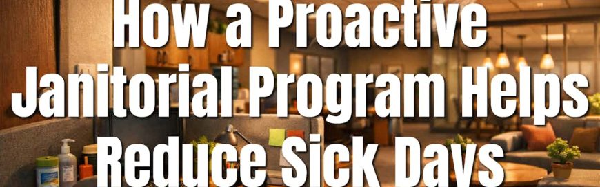 How a Proactive Janitorial Program Helps Reduce Sick Days
