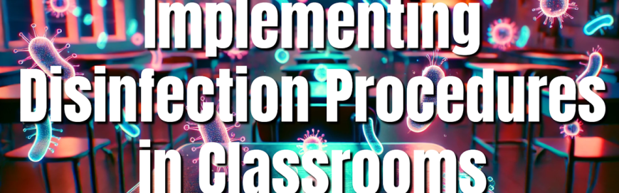 Implementing sanitization Procedures in Classrooms [VIDEO]