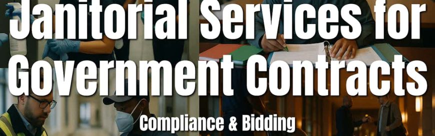 Janitorial Services for Government Contracts: Compliance & Bidding