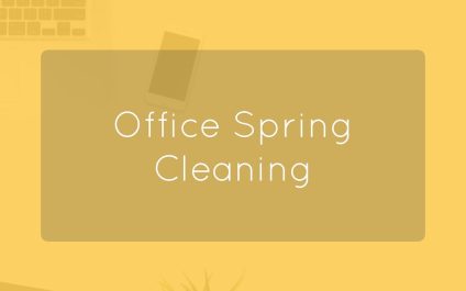 Office Spring Cleaning
