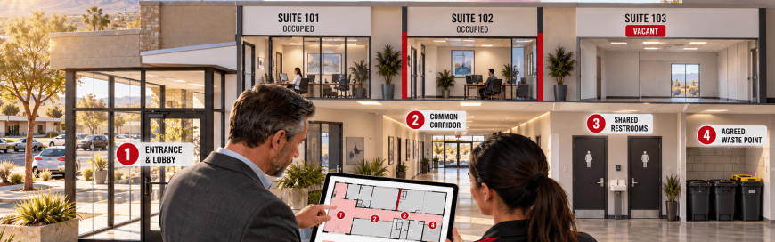Palmdale Multi-Tenant Cleaning: Who Handles Shared Areas?