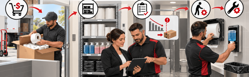 Restroom Supply Planning: Who Orders, Stores, and Restocks?