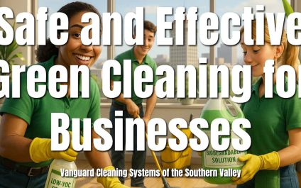 Safe and Effective Green Cleaning for Businesses