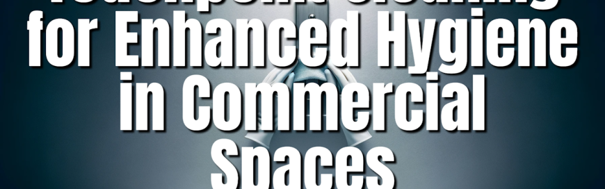 Touchpoint Cleaning for Enhanced Hygiene in Commercial Spaces