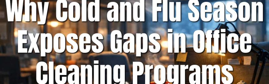 Why Cold and Flu Season Exposes Gaps in Office Cleaning Programs