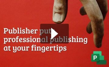 Publisher puts professional publishing at your fingertips