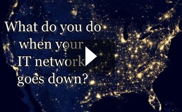 What do you do when your IT network goes down?