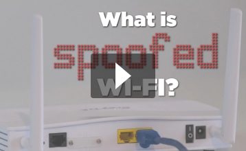 What is spoofed Wi-Fi?