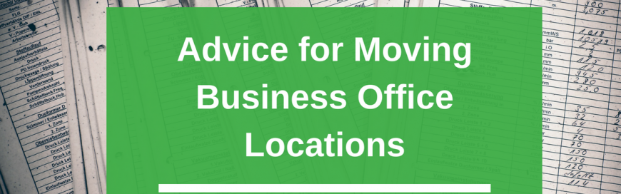 Advice for Moving Business Office Locations