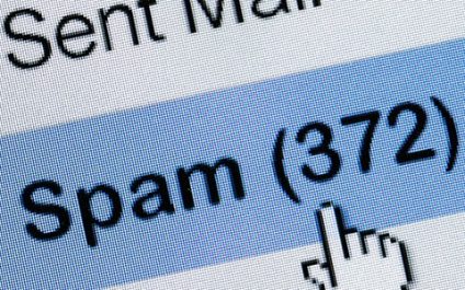Distributed spam hides illegal activities