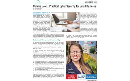 Coming Soon… Practical Cyber Security for Small Business