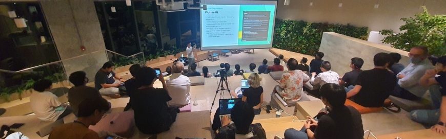 สมาคมโปรแกรมเมอร์ไทย ได้ร่วมจัดกิจกรรม”Flutter Meetup 2022″ โดยร่วมกับ PALO IT Thailand x True Digital Park x Thai Programmer และ Thai Flutter Developer ณ True Digital Park