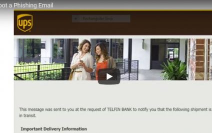 How to spot a Phishing Email Video