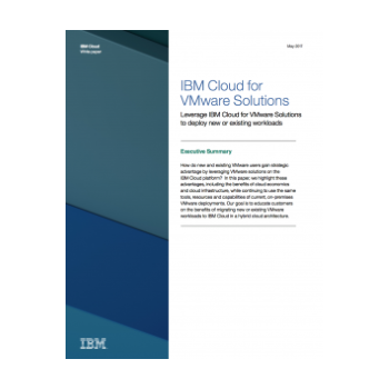VMware on IBM Cloud