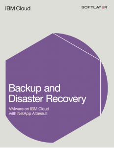 Backup and Disaster Recovery – VMware on IBM Cloud