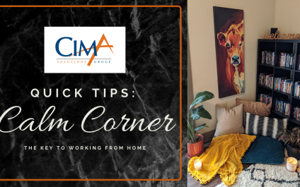 Quick Tips for Working from Home | How to Create a Calm Corner