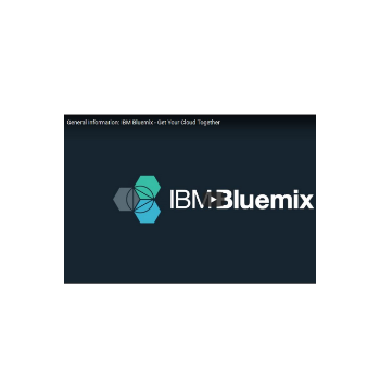 Introductory video on IBM Bluemix