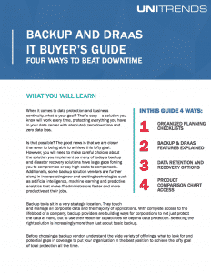 2018 Buyer’s Guide 5 Steps to Picking the Last DR Solution Vendor You’ll Need