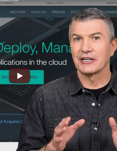 Overview and demonstration video of IBM Bluemix