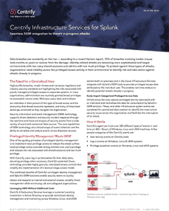 Centrify Infrastructure Services for Splunk