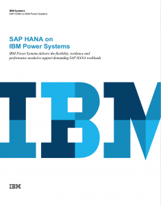 SAP HANA on IBM Power Systems