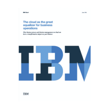 The cloud as the great equalizer for business operations
