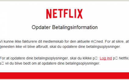 Netflix At No Charge Scam
