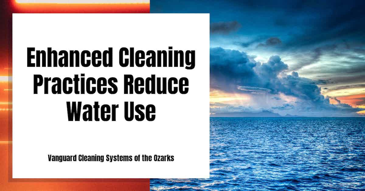 Enhanced Cleaning Practices Reduce Water Use