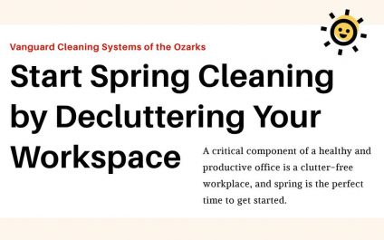 Start Spring Cleaning by Decluttering Your Workspace