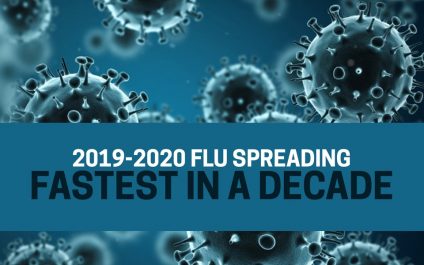 2019-2020 Flu Spreading Fastest in a Decade