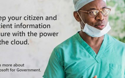 Keep your citizen and patient information secure with the power of the cloud. Learn more about Microsoft for Government.