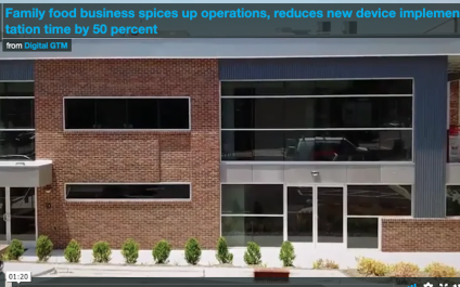 Family food business spices up operations, reduces new device implementation time by 50 percent
