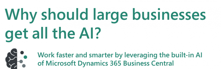 Business Central AI Infographic