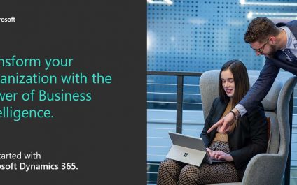Transform your organization with the power of Business Intelligence. Get started with Microsoft Dynamics 365.