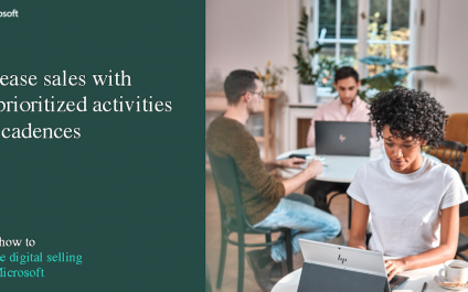 Increase sales with AI-prioritized activities and cadences