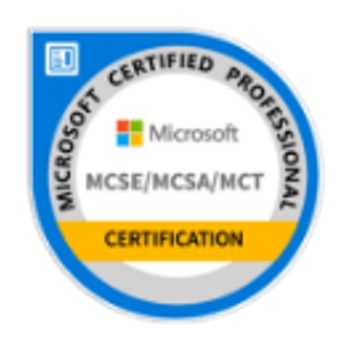 Microsoft MCSE, MCSA, MCT