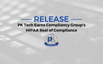 PK Tech Earns Compliancy Group’s HIPAA Seal of Compliance