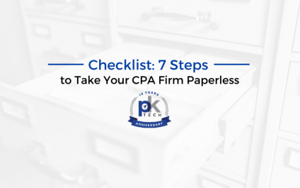 Checklist: 7 Steps to Take Your CPA Firm Paperless