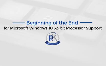 Beginning of the End for Microsoft Windows 10 32-bit Processor Support