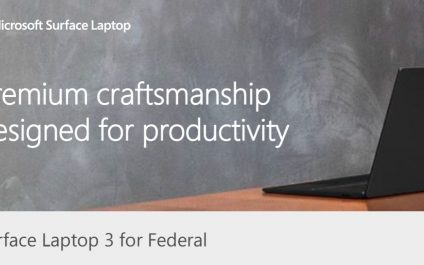Surface Laptop 3 for Federal