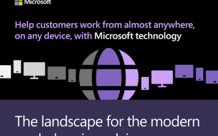 Help customers work from almost anywhere, on any device, with Microsoft technology