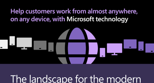 Help customers work from almost anywhere, on any device, with Microsoft technology