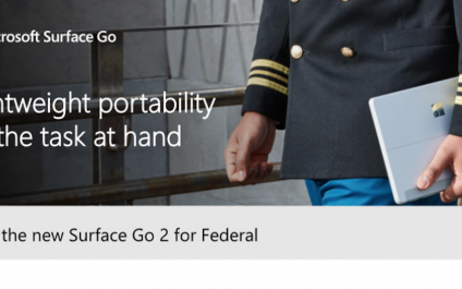 Meet the new Surface Go 2 for Federal