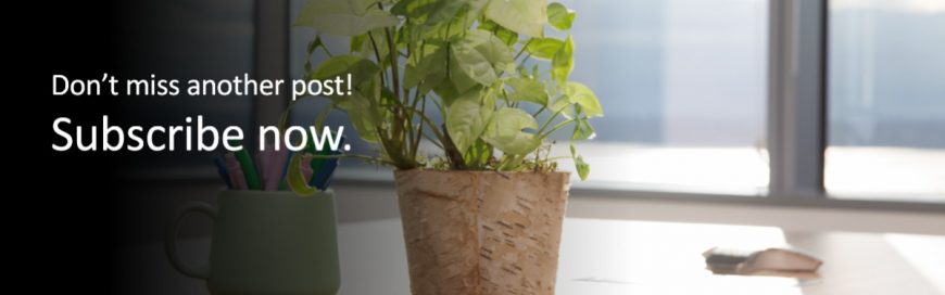 Don’t miss another post! Subscribe now.